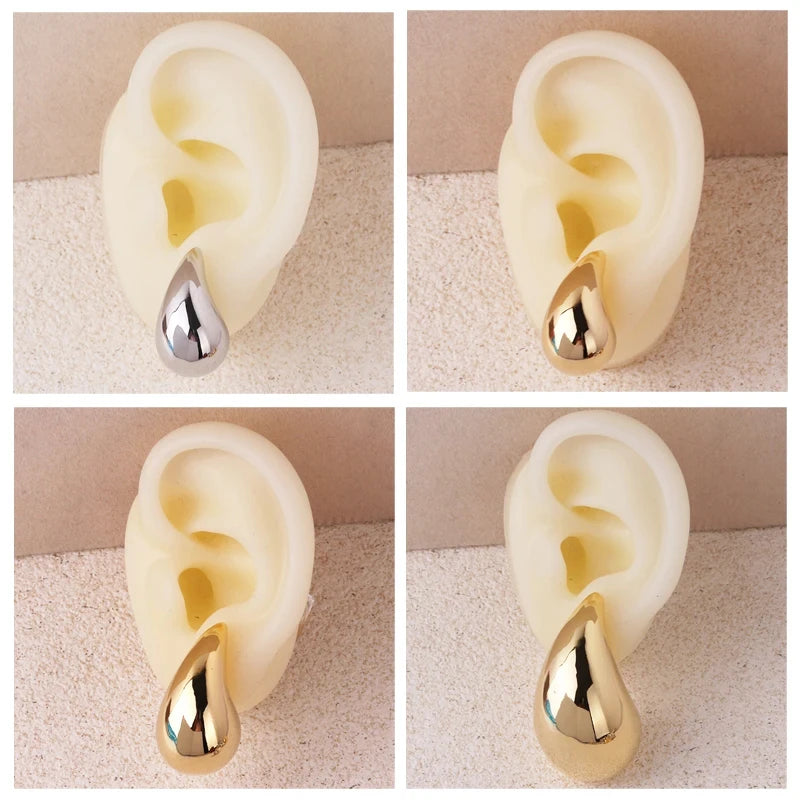 Drop Earring for Women & Girls Lightweight Hypoallergenic Gold and Silver
