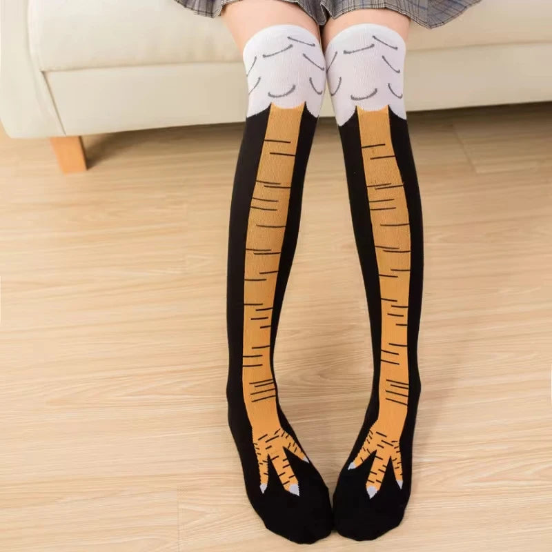 Women's Chicken Leg Knit Stockings – Fun, Quirky & Comfortable