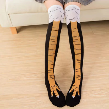 Women's Chicken Leg Knit Stockings – Fun, Quirky & Comfortable