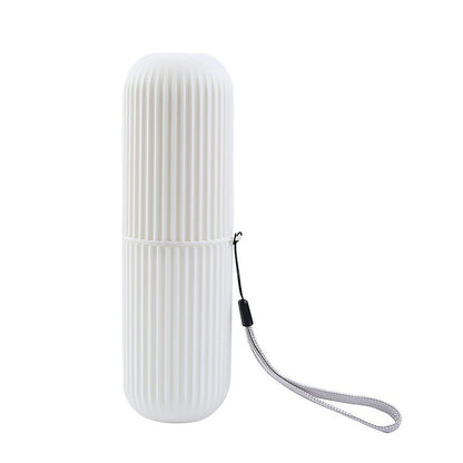 Portable Toothbrush & Toothpaste Travel Case – Eco-Friendly Storage Solution