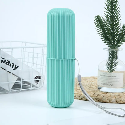 Portable Toothbrush & Toothpaste Travel Case – Eco-Friendly Storage Solution