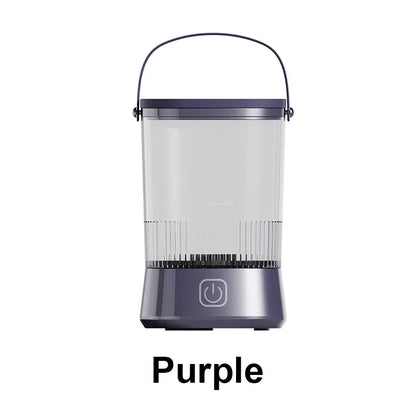 3-in-1 Automatic Electric Makeup Brush Cleaner & Dryer – Rechargeable Type-C Charging Cosmetic Brush Washing Tool