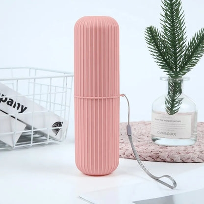 Portable Toothbrush & Toothpaste Travel Case – Eco-Friendly Storage Solution
