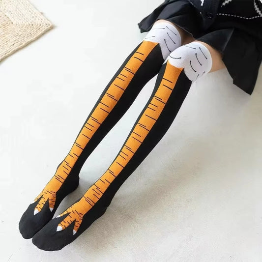 Women's Chicken Leg Knit Stockings – Fun, Quirky & Comfortable