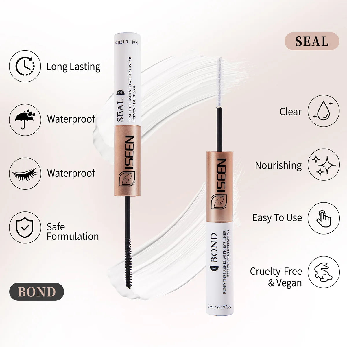DIY Eyelash Extension Kit – Individual Cluster Lashes with Bond, Seal, Remover & Tools