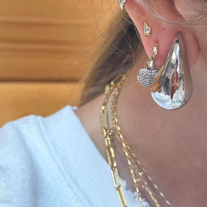 Drop Earring for Women & Girls Lightweight Hypoallergenic Gold and Silver