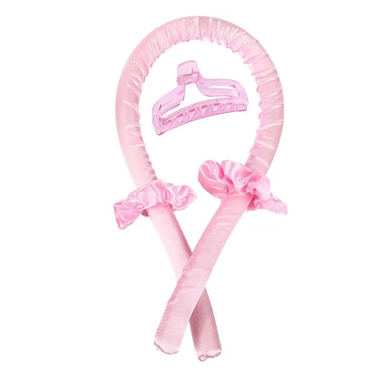 Silk Foam Heatless Curling Rod Headband