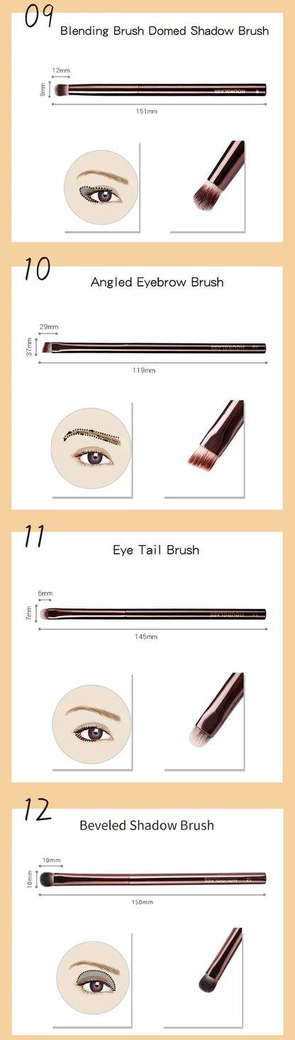 Hourglass Professional Makeup Brush Collection – Premium Performance, Precision Results
