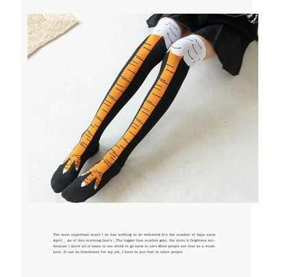 Women's Chicken Leg Knit Stockings – Fun, Quirky & Comfortable