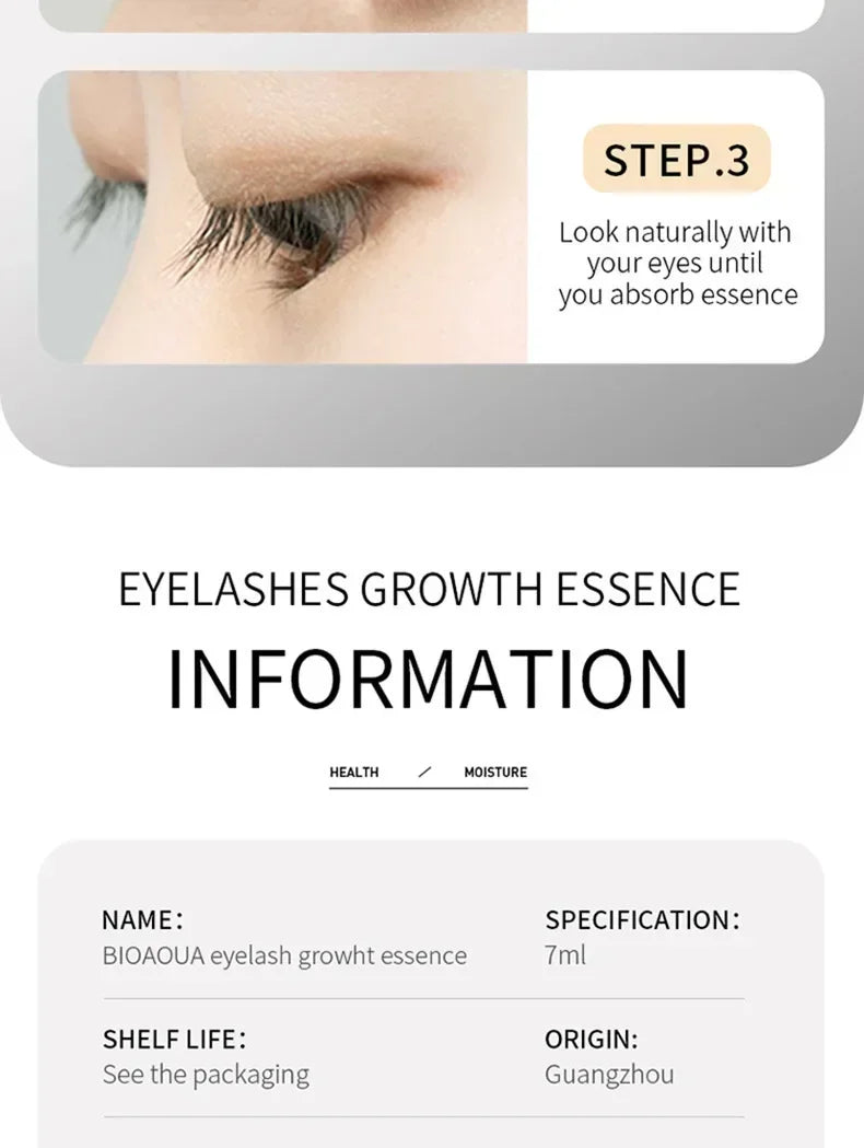 Fast Growth Treatment Eyelash & Thicker Lashes Natural Curling Lash Lifting Care Product