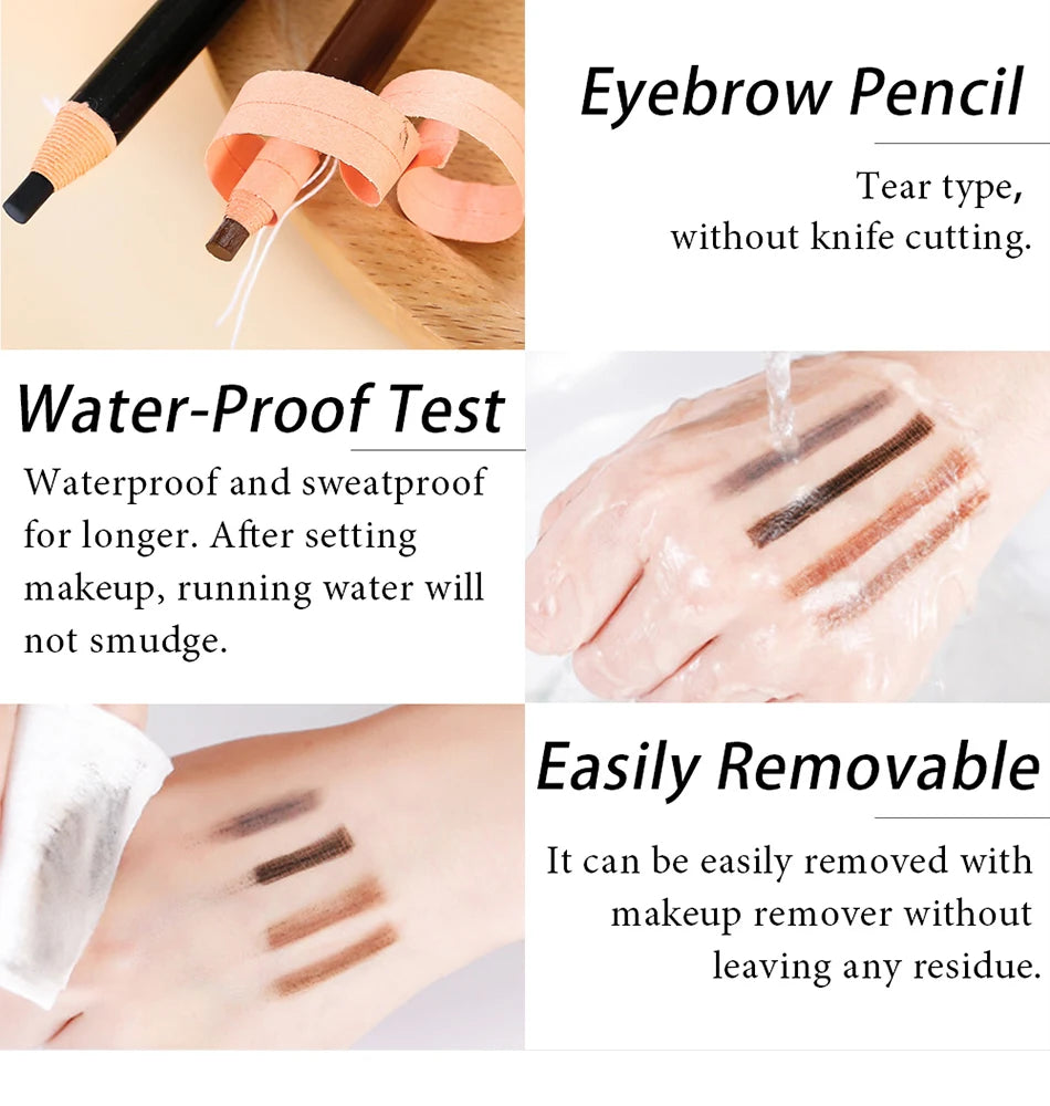 Eyebrow Pencil – Waterproof, Long-Lasting & Easy to Use
