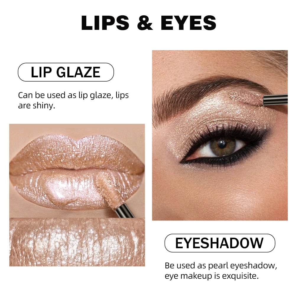 Diamond Liquid Lip Glaze – Hydrating, Shimmering & Long-Lasting Shine