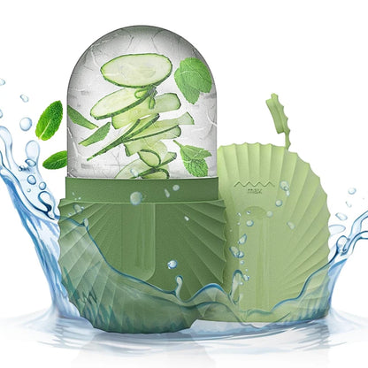 Silicone Ice Face Roller Mould – DIY Facial Ice Cube for Pore Care, Acne Relief & Skin Toning