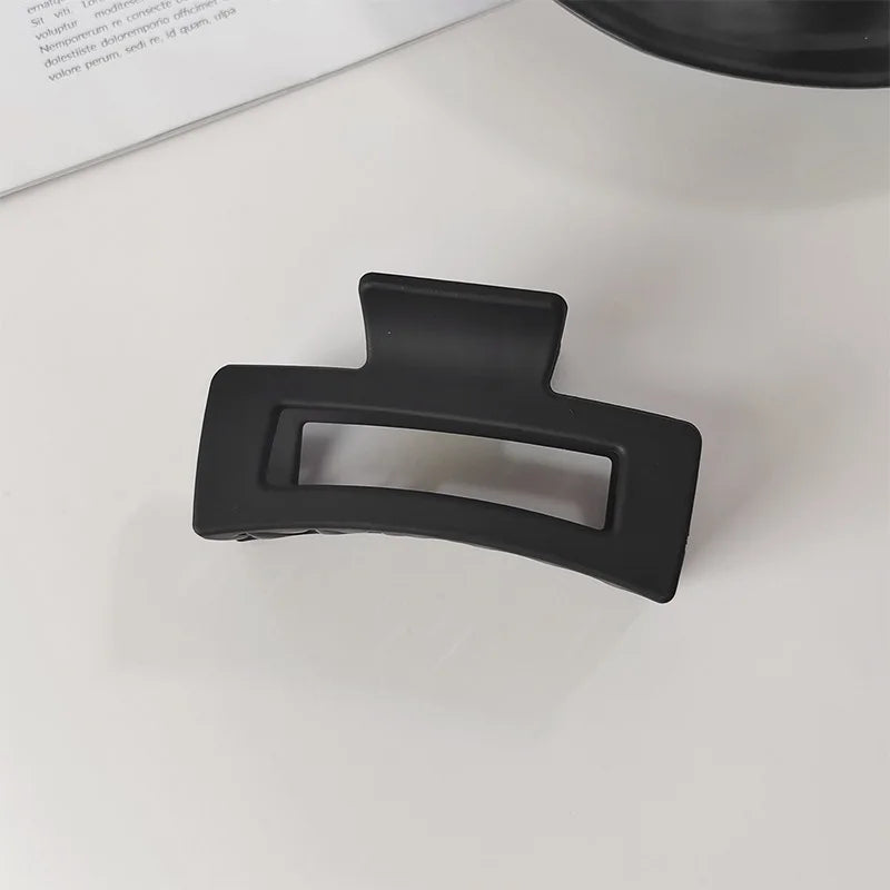 Black Hair Claw Clips
