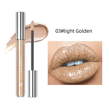 Diamond Liquid Lip Glaze – Hydrating, Shimmering & Long-Lasting Shine