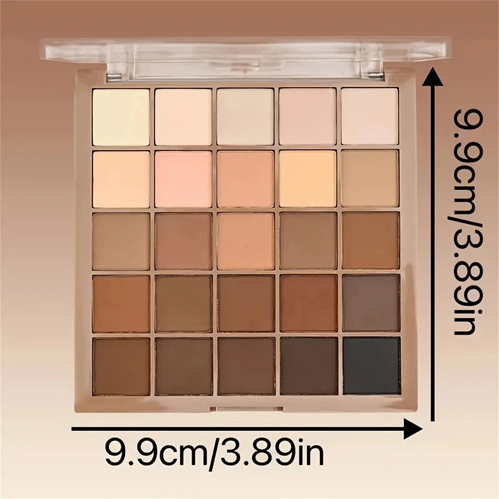 25 Colour Matte Nude Eyeshadow Palette