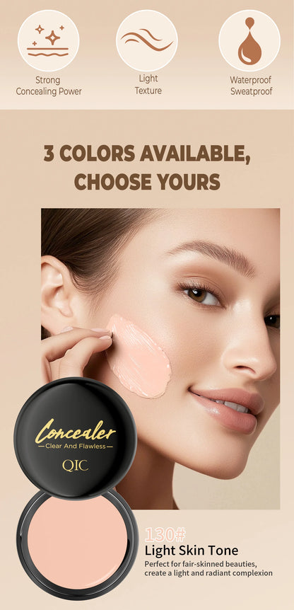 Clear and Flawless Concealer – Moisturising, Waterproof & Natural Coverage
