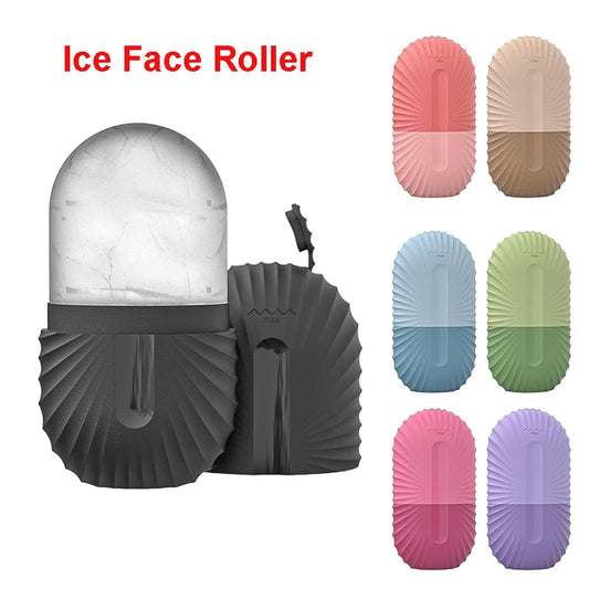 Silicone Ice Face Roller Mould – DIY Facial Ice Cube for Pore Care, Acne Relief & Skin Toning