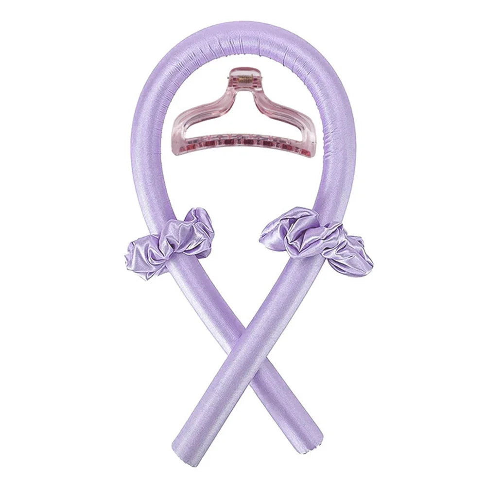 Silk Foam Heatless Curling Rod Headband
