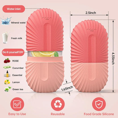 Silicone Ice Face Roller Mould – DIY Facial Ice Cube for Pore Care, Acne Relief & Skin Toning