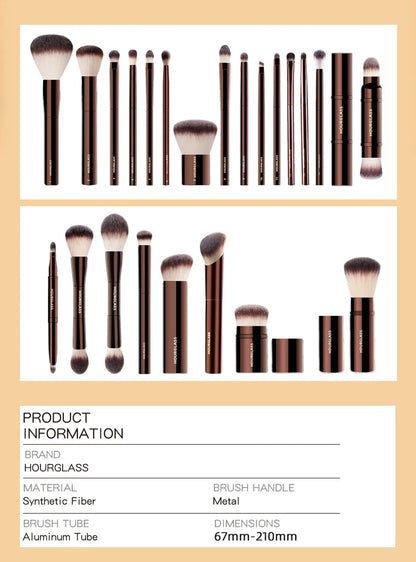 Hourglass Professional Makeup Brush Collection – Premium Performance, Precision Results