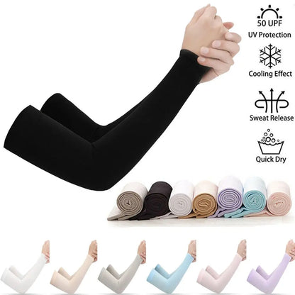 UV Protection Arm Sleeves – Unisex Ice Cooling Sleeves for Outdoor Activities
