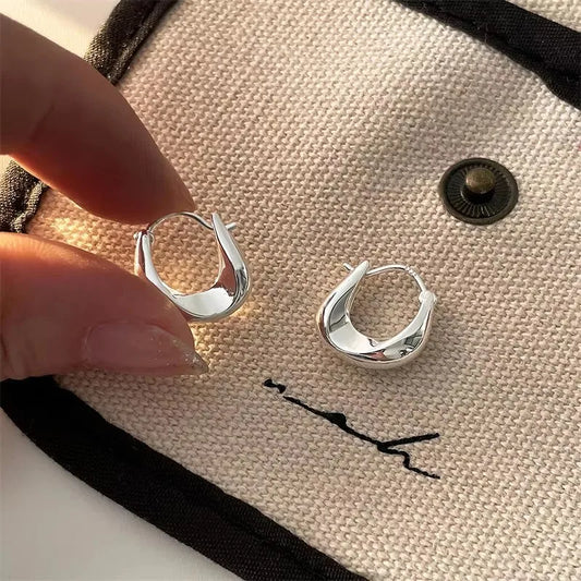 Versatile Hoop Earrings for Women - 925 Sterling Silver