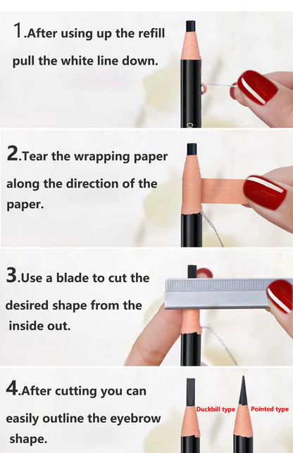 Eyebrow Pencil – Waterproof, Long-Lasting & Easy to Use
