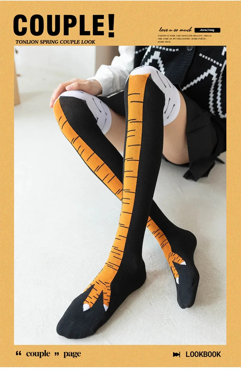 Women's Chicken Leg Knit Stockings – Fun, Quirky & Comfortable