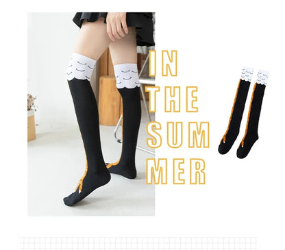 Women's Chicken Leg Knit Stockings – Fun, Quirky & Comfortable