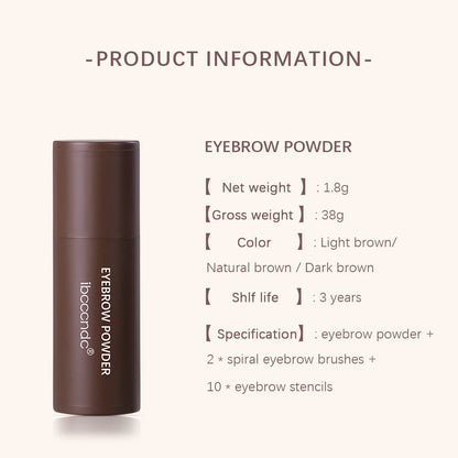 Eyebrow Stamp Kit – 3-in-1 Brow Enhancer for Easy, Long-Lasting Definition