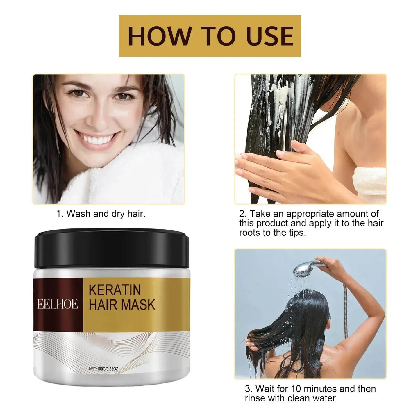 Hair Membrane Natural Repair Mask – Hydrating & Damage Recovery Treatment (100ml)