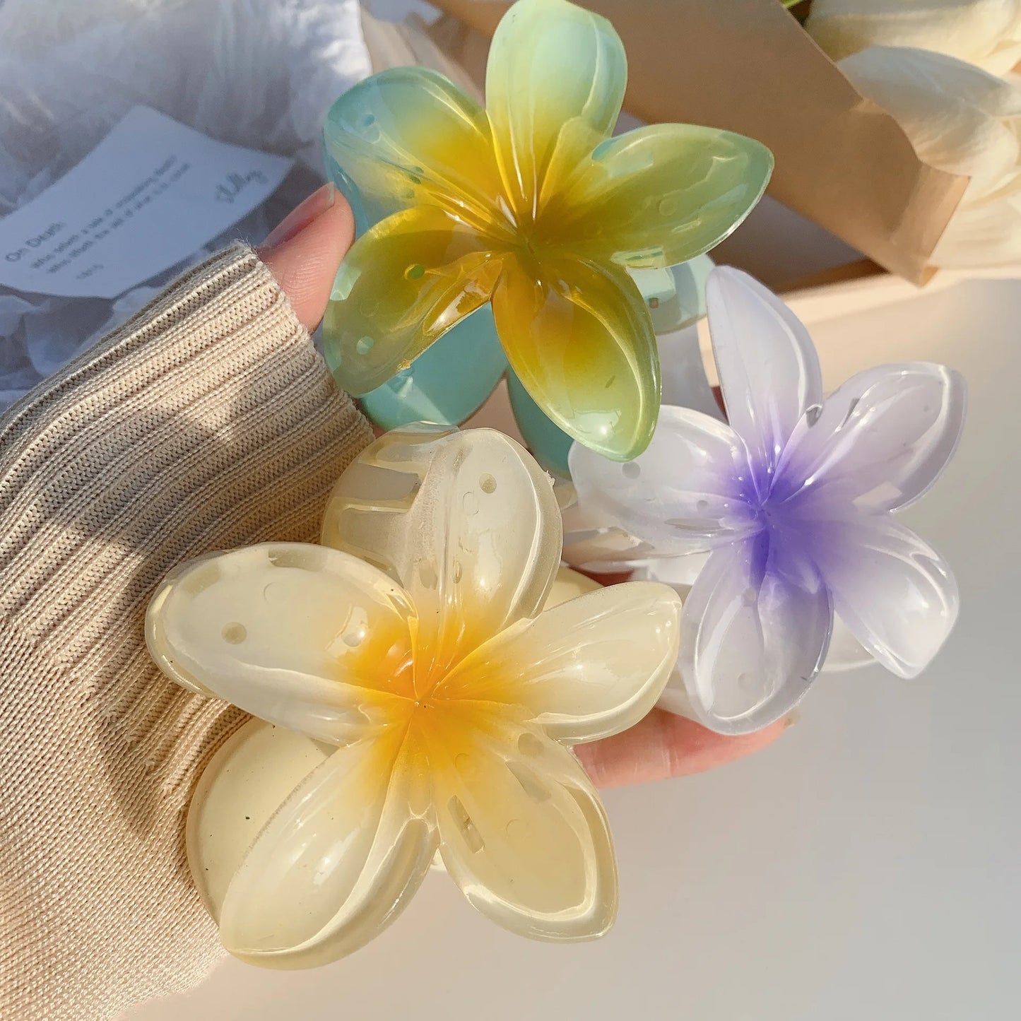 Butterfly Hair Claw Clip