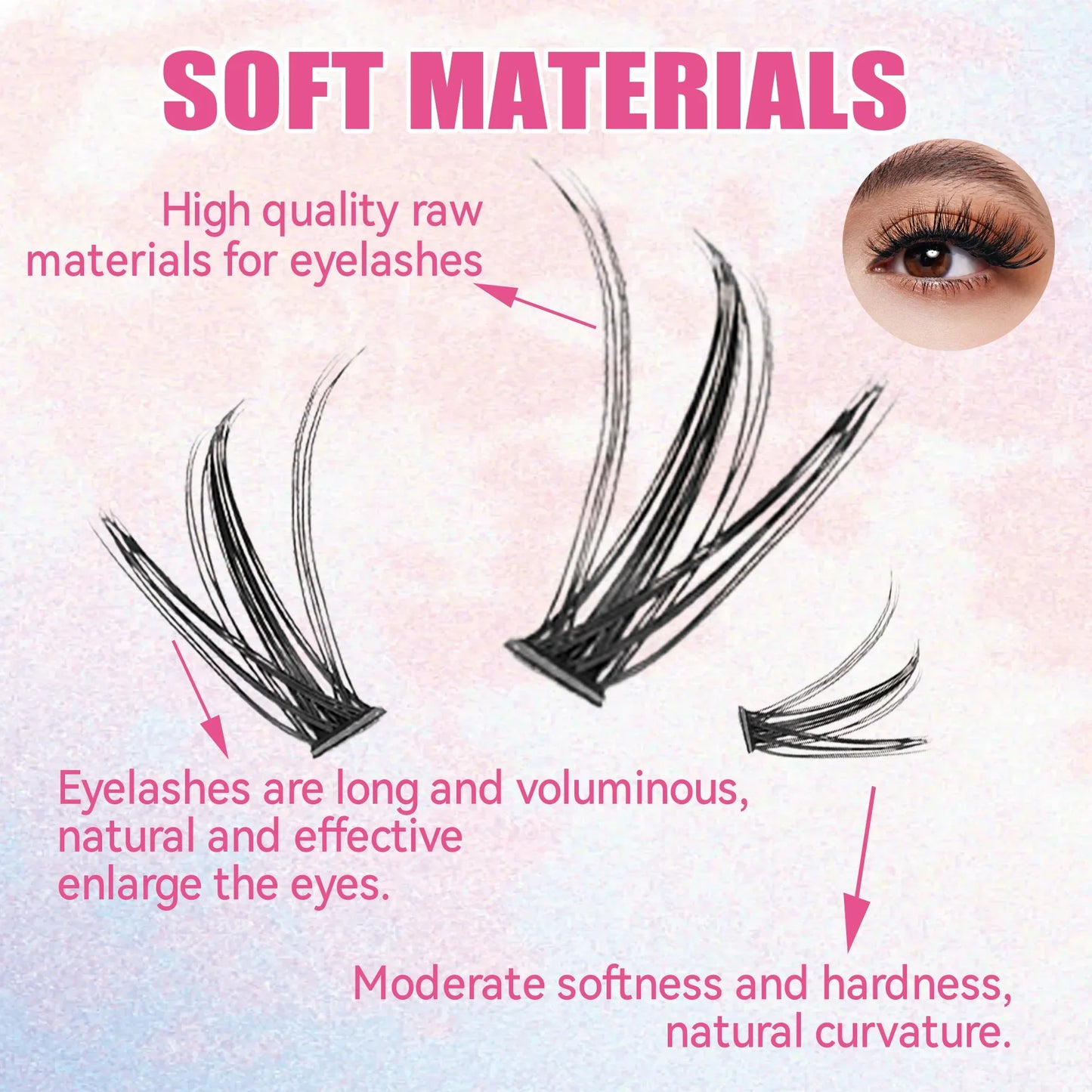 DIY Lashes Extension Kit with Seal & Applicator Tools