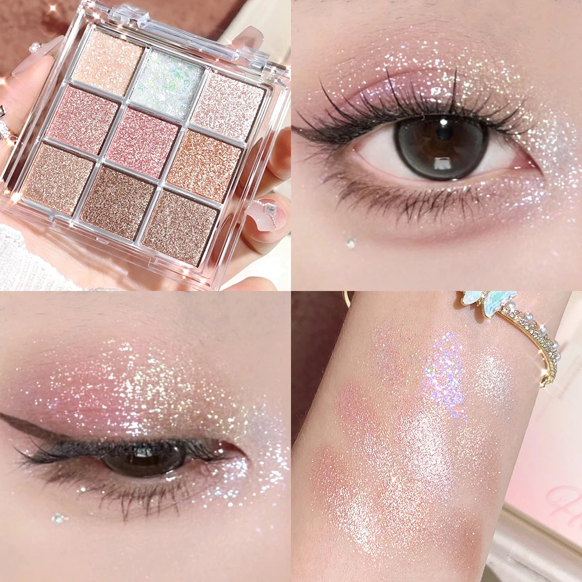 Pearlescent Glow Eyeshadow Palette