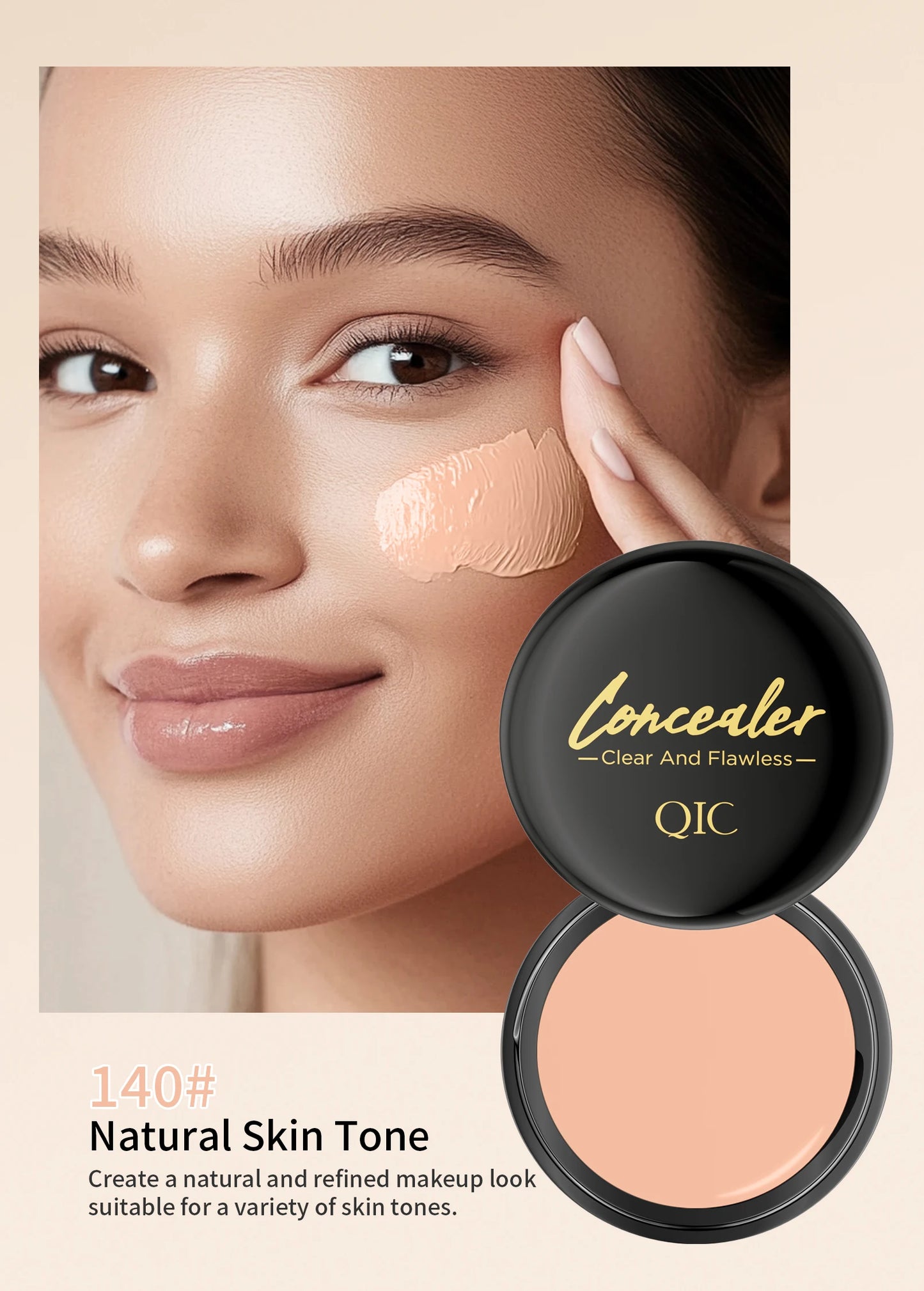 Clear and Flawless Concealer – Moisturising, Waterproof & Natural Coverage
