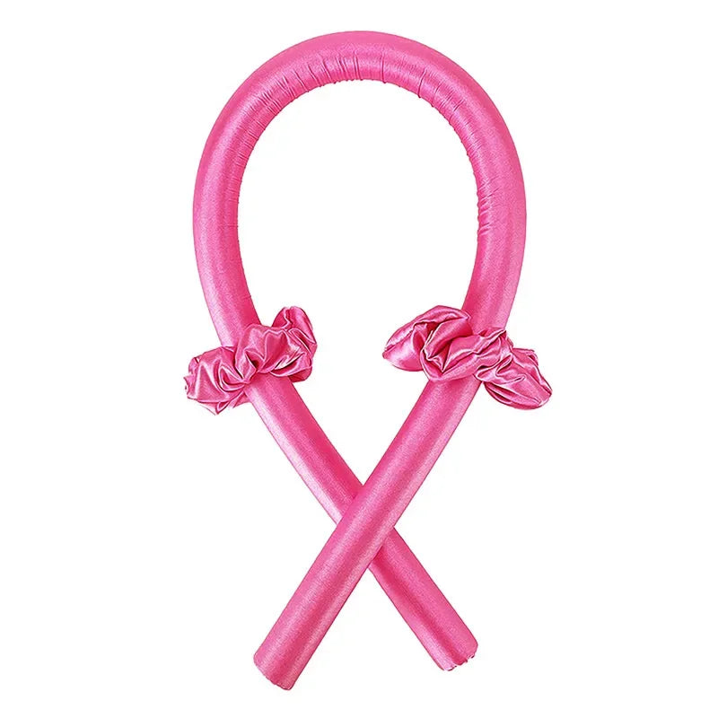 Silk Foam Heatless Curling Rod Headband